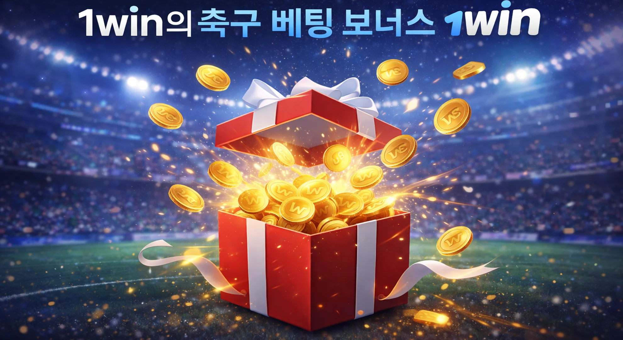 1win의 축구 베팅 보너스