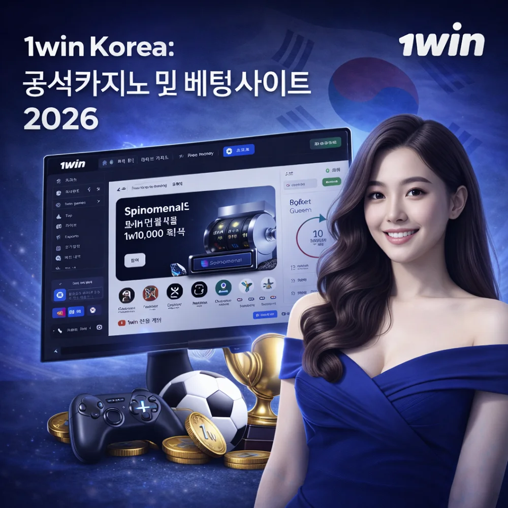 1win 코리아 공식 웹사이트에서 카지노 게임을 즐기고 베팅하세요.